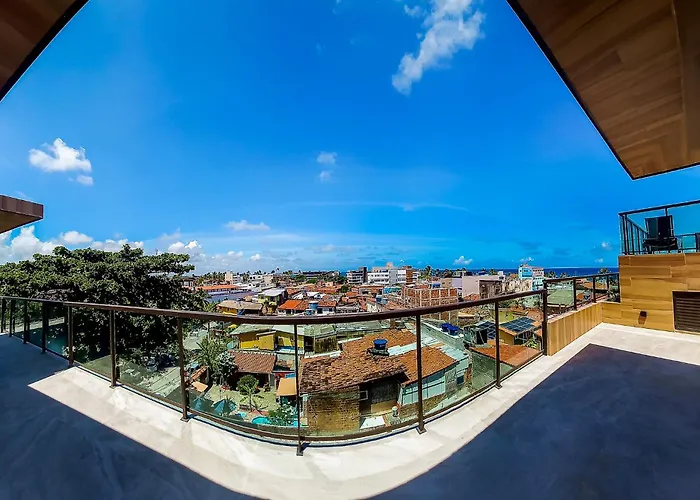 Mar'S Porto - Studio 03 Com Piscina Privativa No Centro, 5 Min A Pe Da Praia Pôrto das Galinhas